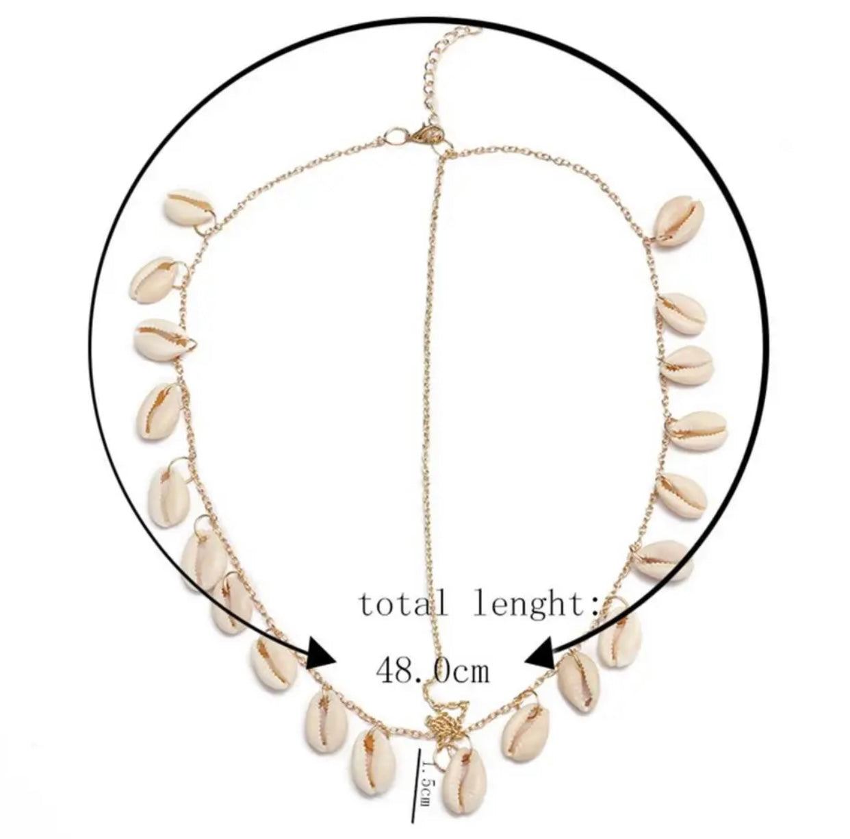 Emmeline Natural Shell Headband