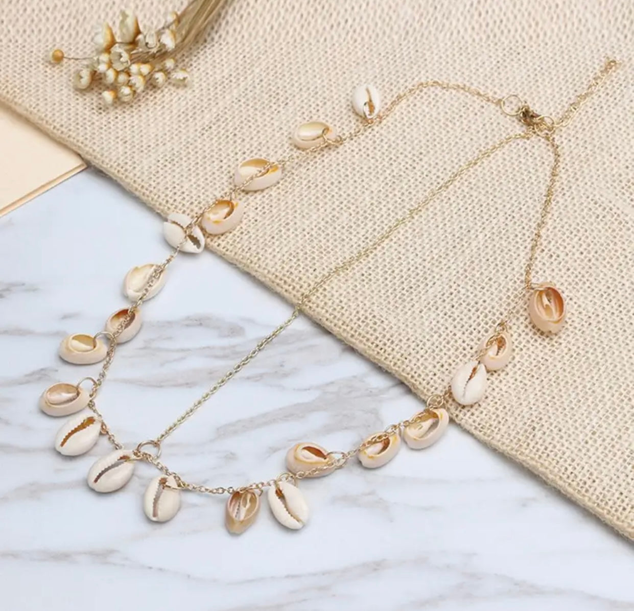 Emmeline Natural Shell Headband