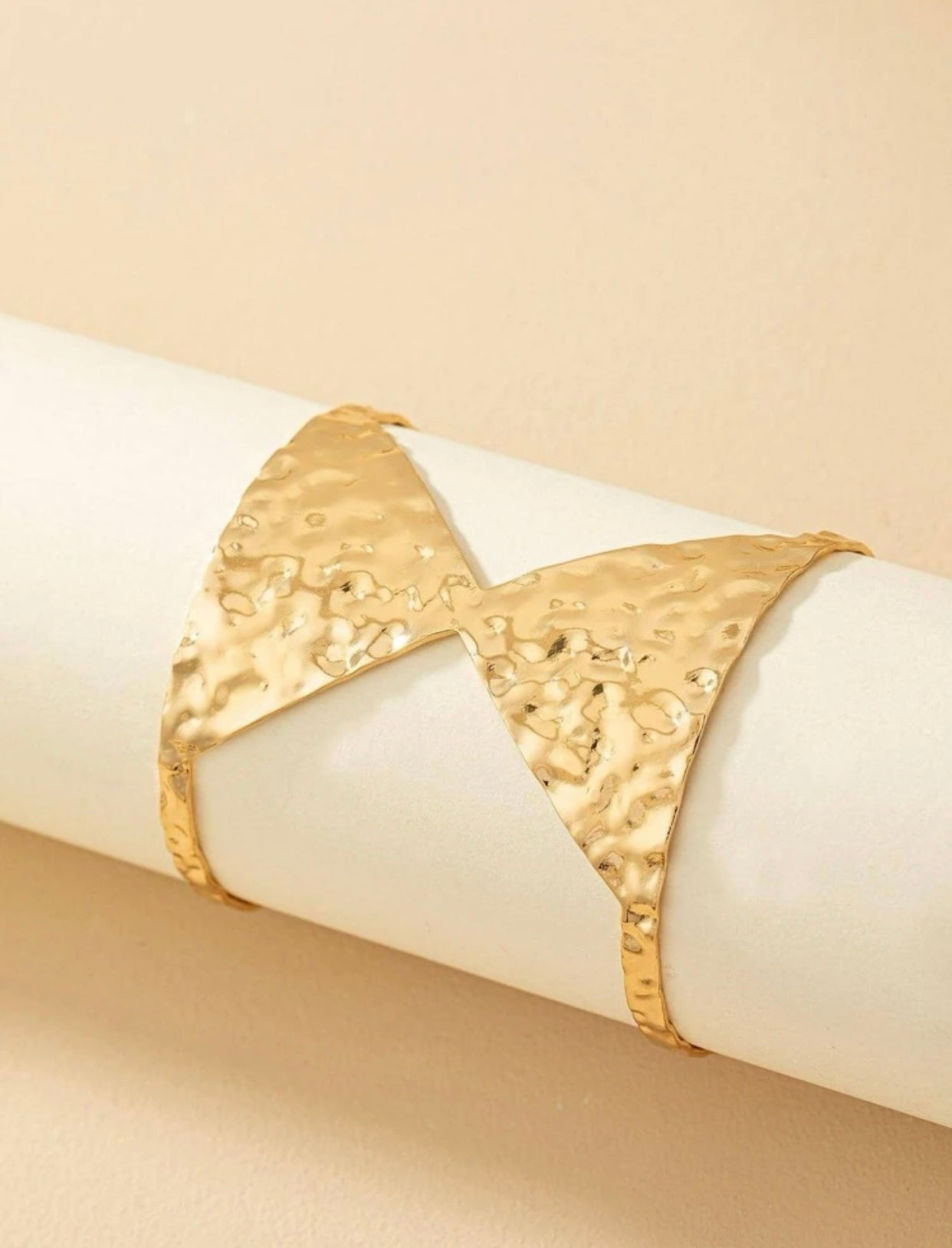 Gloria Cuff Bracelet Gold or Silver