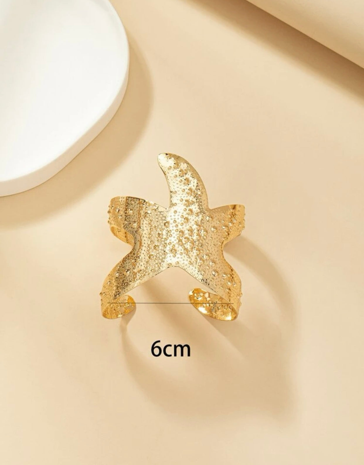 Starfish Cuff Bracelet
