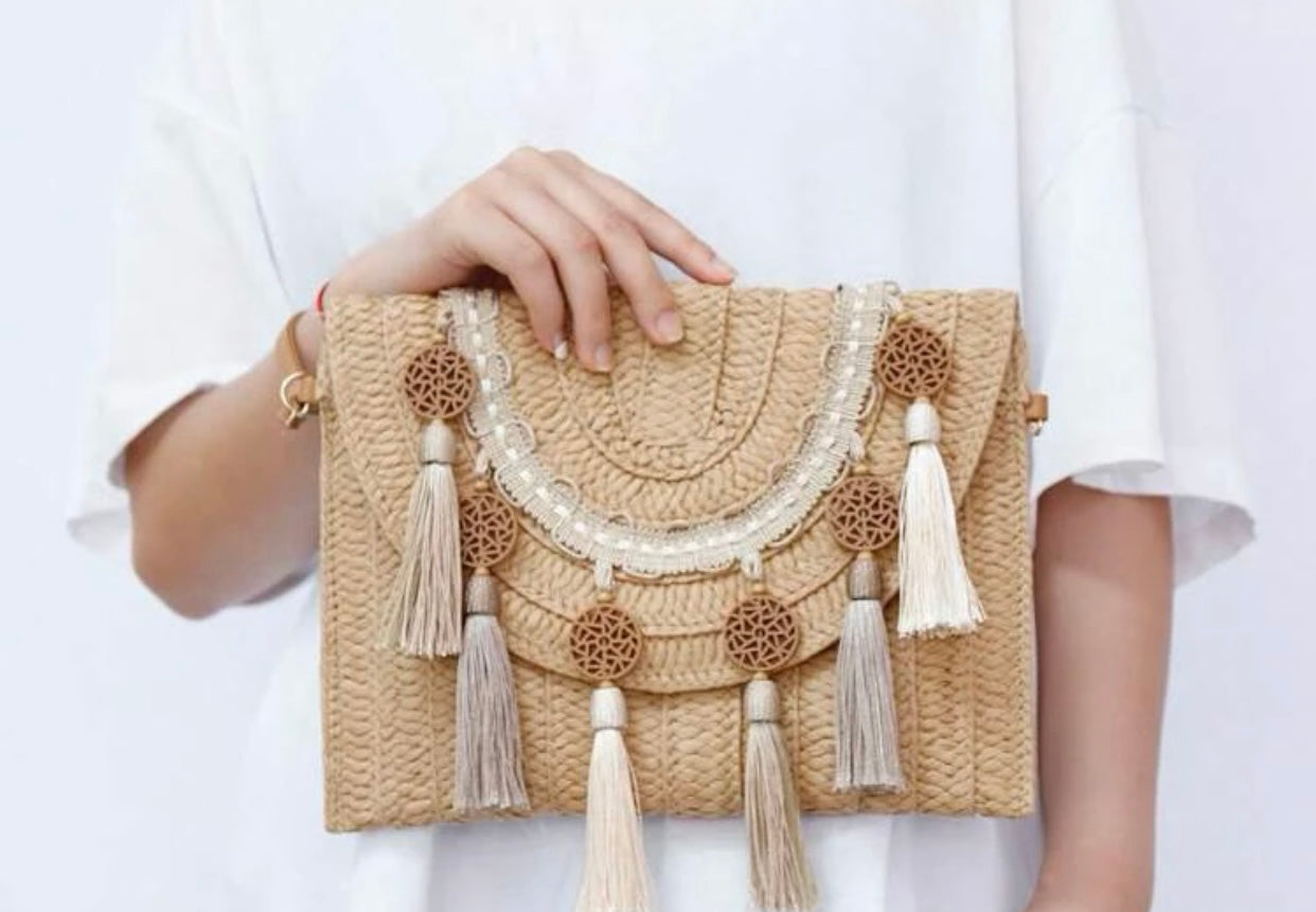 Tassel Clutch Bag