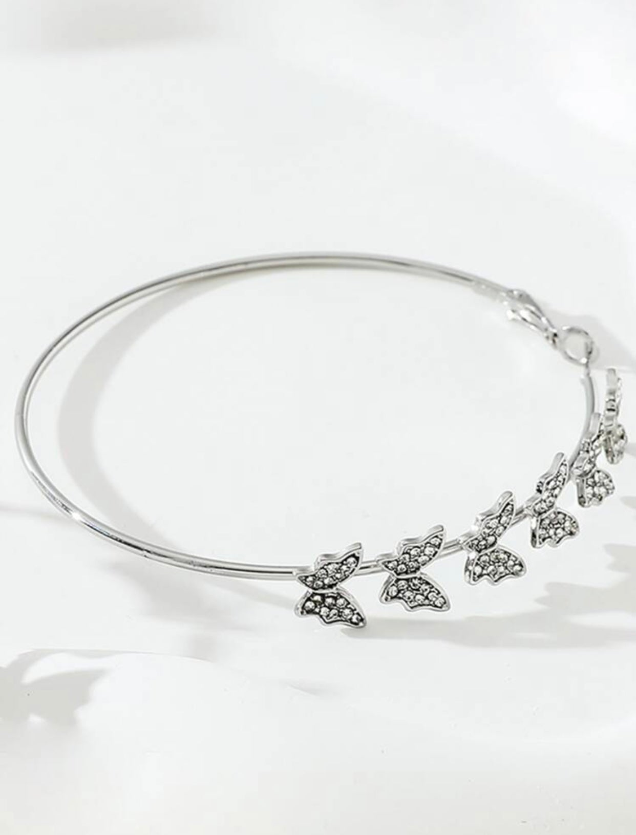 Madame Butterfly Hoop Earrings