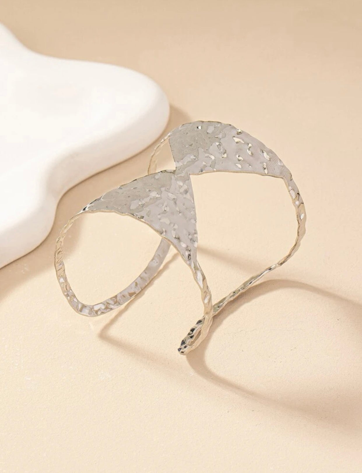 Gloria Cuff Bracelet Gold or Silver