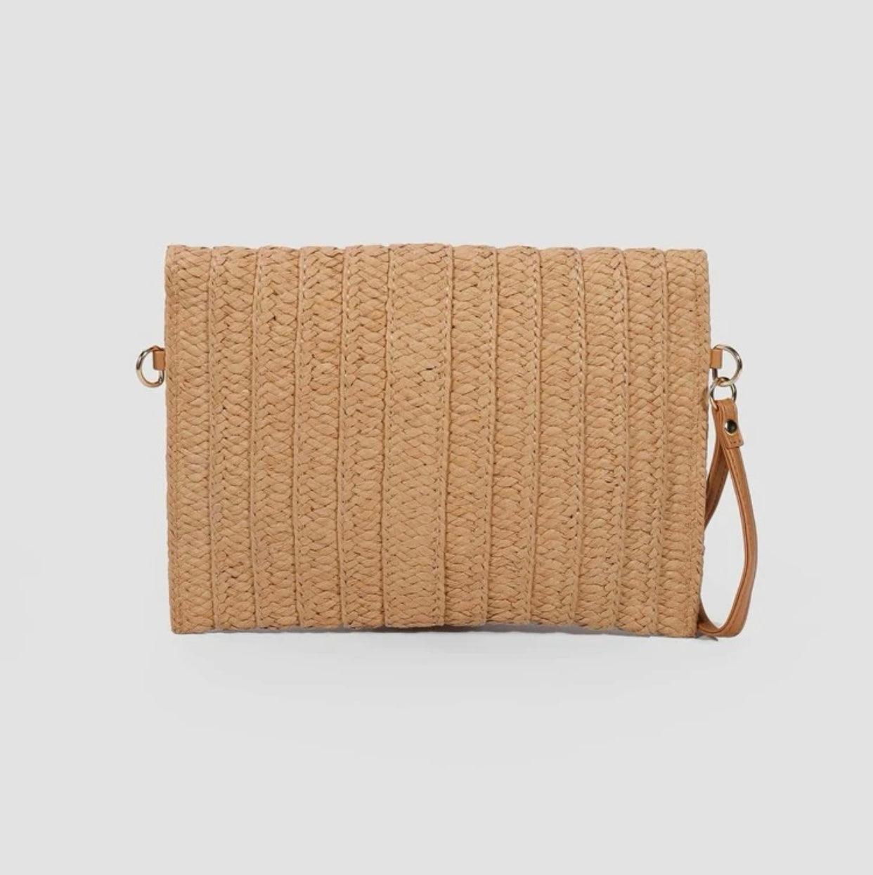 Bora Bora Straw Clutch