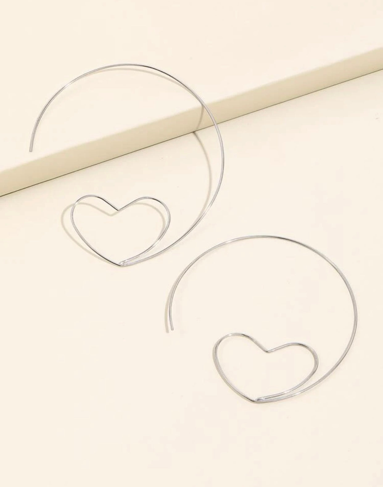 Hoop of Hearts Earrings