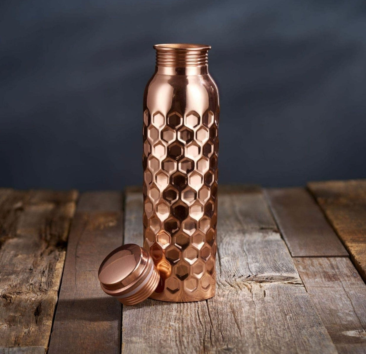 Pure Copper Water Bottle Leak Proof 1 Liter
