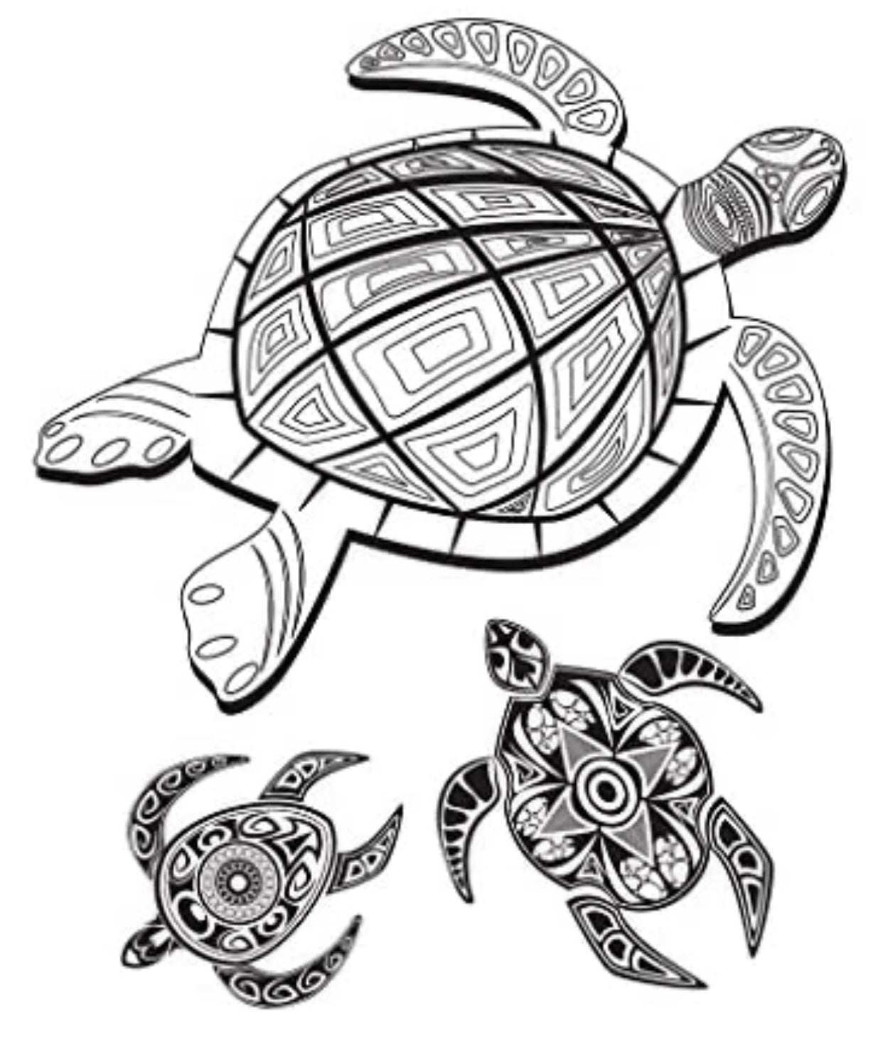 Tribal Karma Creative Colouring Book Adult