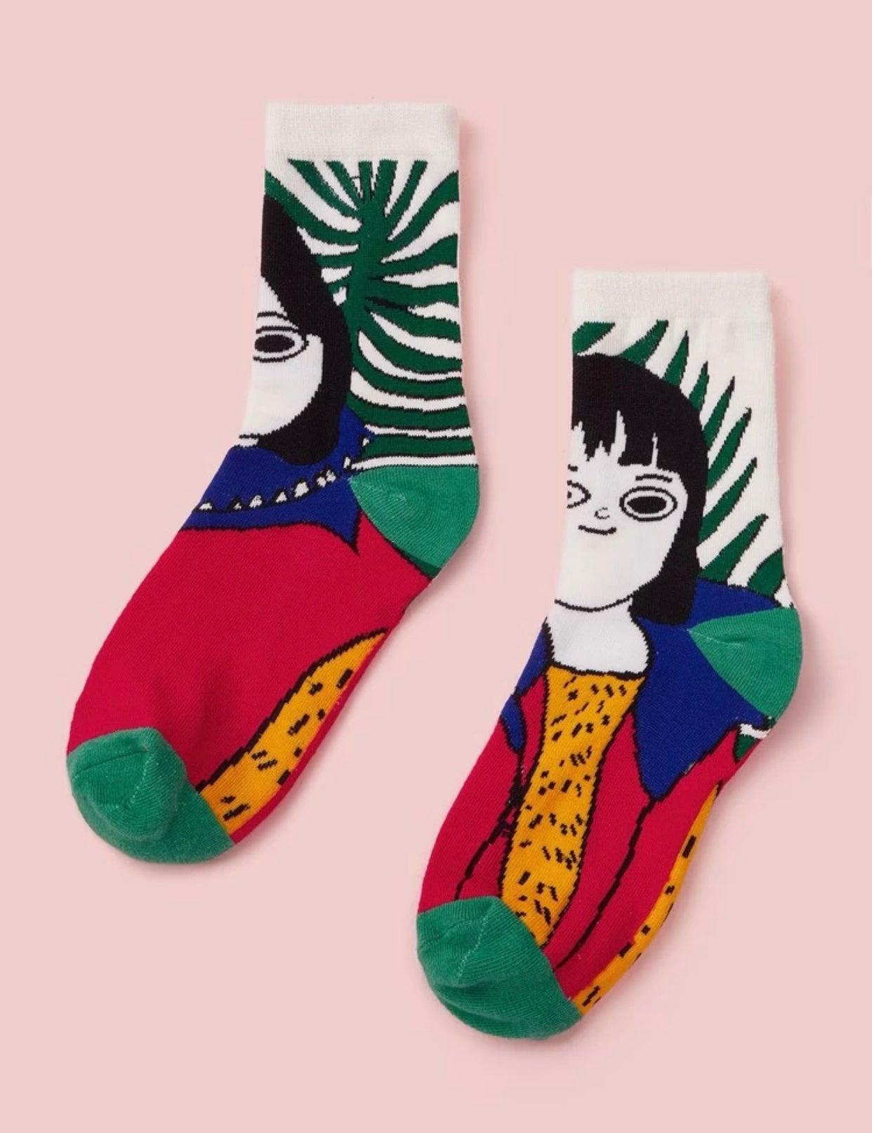 Tropical Girl Fever Ankle Socks