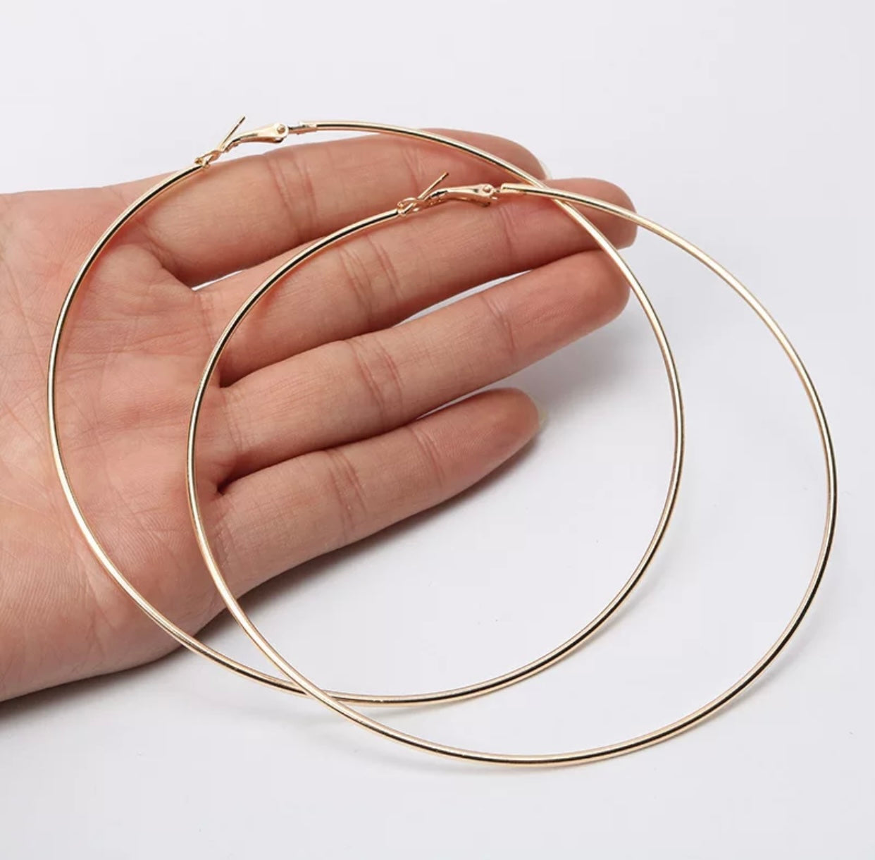 Caribbean Queen Extra Large Hoop Earrings