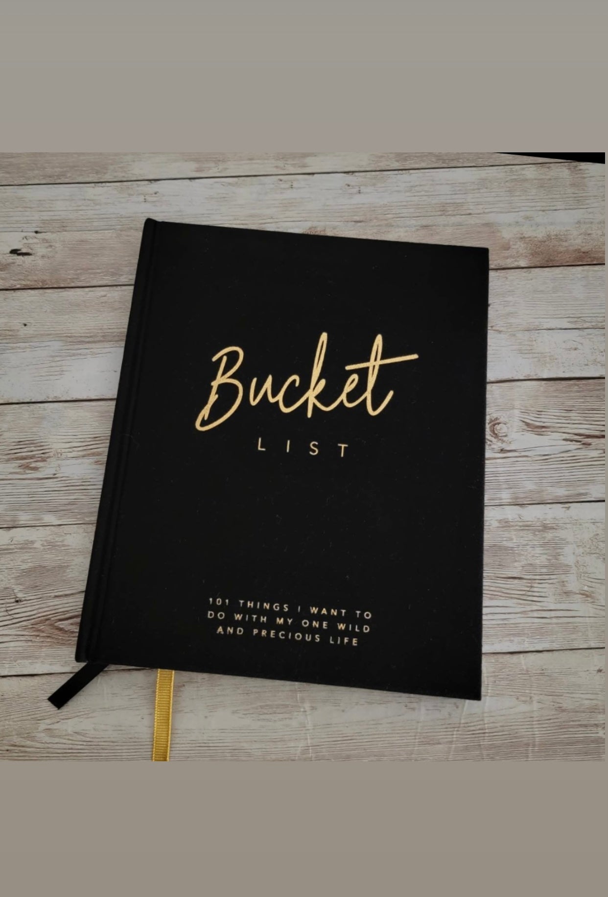 Bucket List Journal