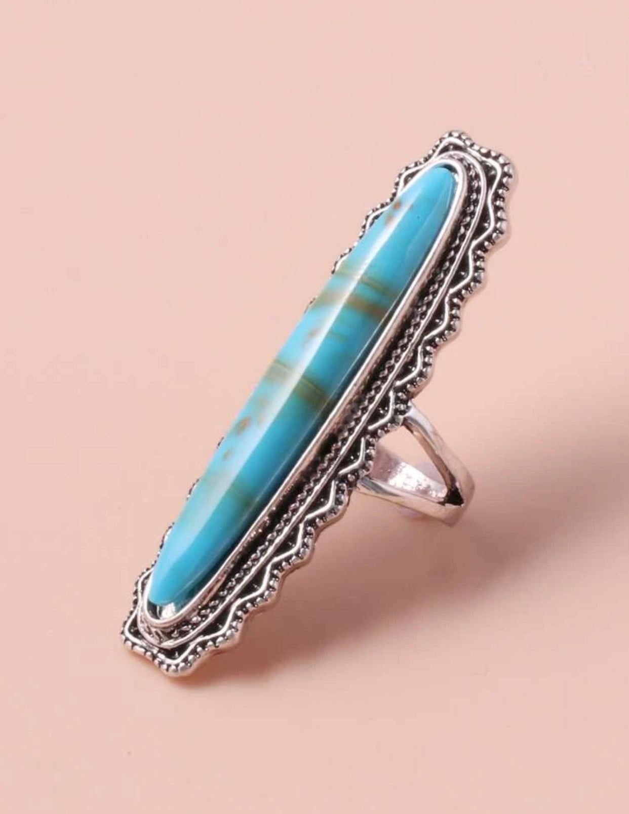 Turquoise Oversized Ring