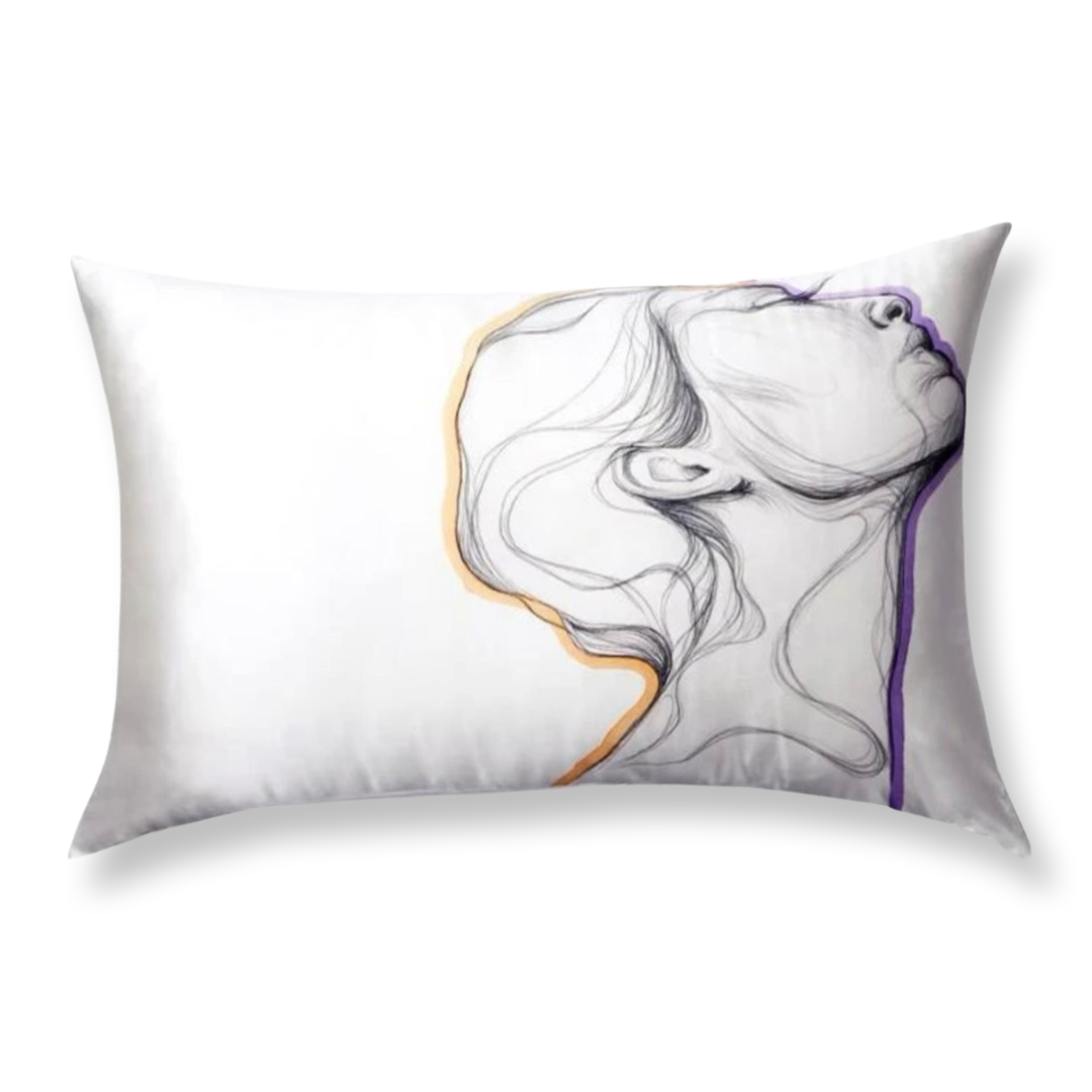 Sleeping Beauty Silk Pillow Case for Face & Hair