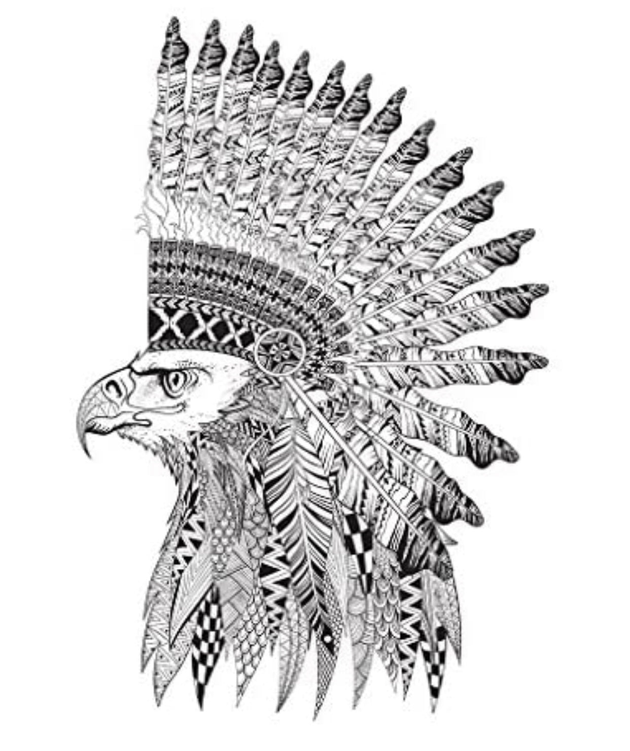 Tribal Karma Creative Colouring Book Adult