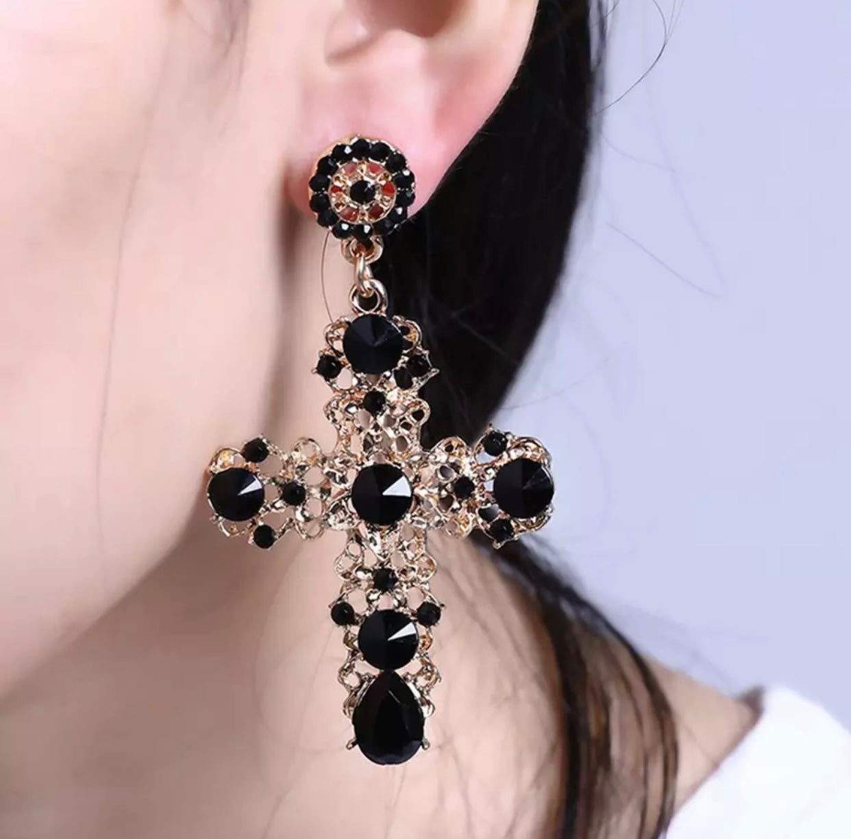 Dolce Cross Earrings