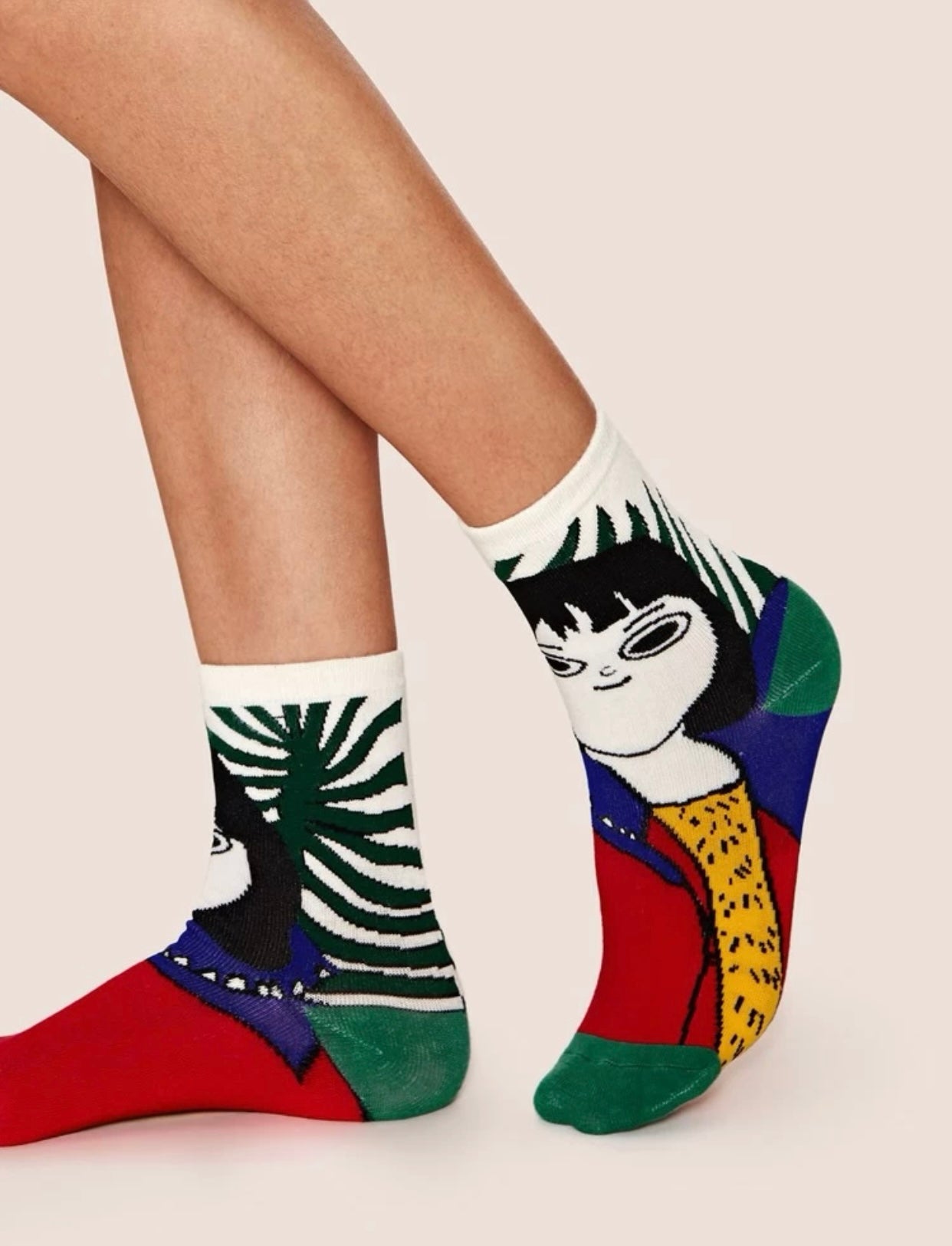 Tropical Girl Fever Ankle Socks