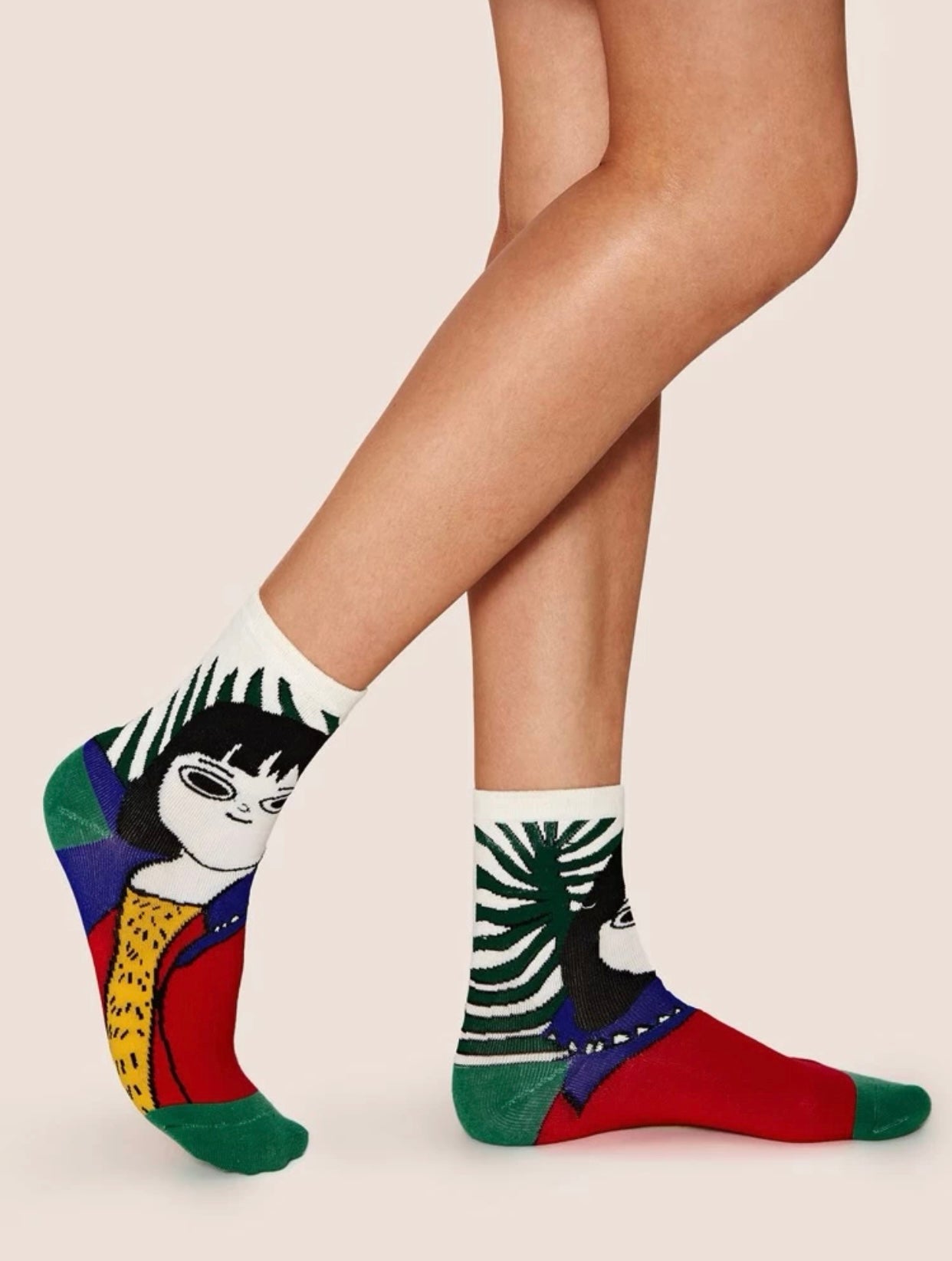 Tropical Girl Fever Ankle Socks