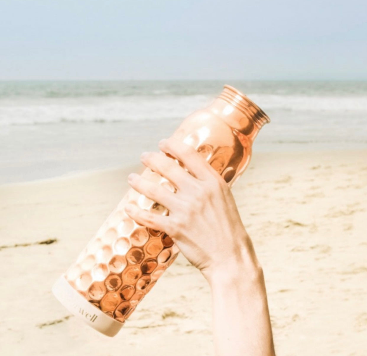 Pure Copper Water Bottle Leak Proof 1 Liter