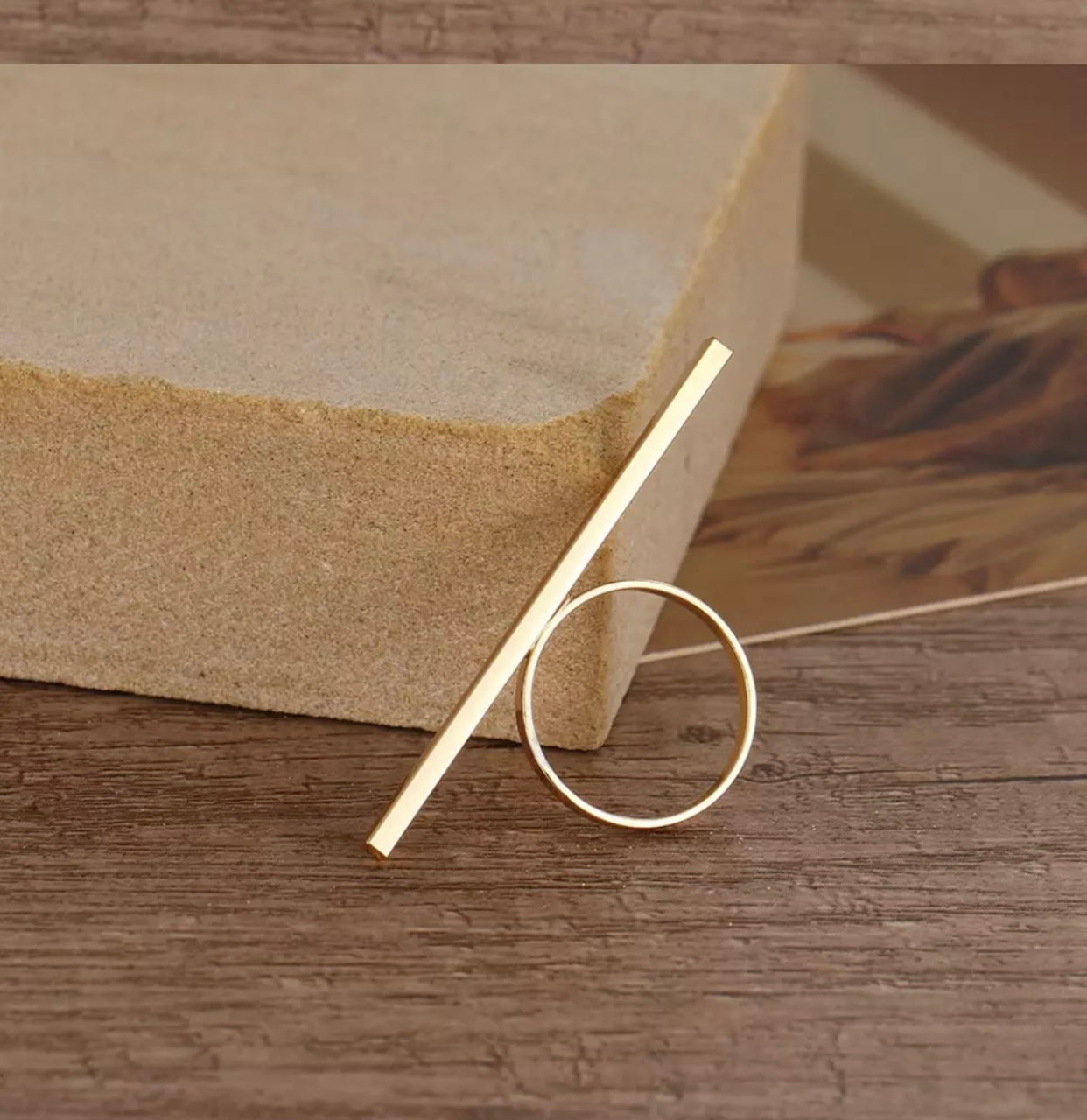 Bar of Love Ring