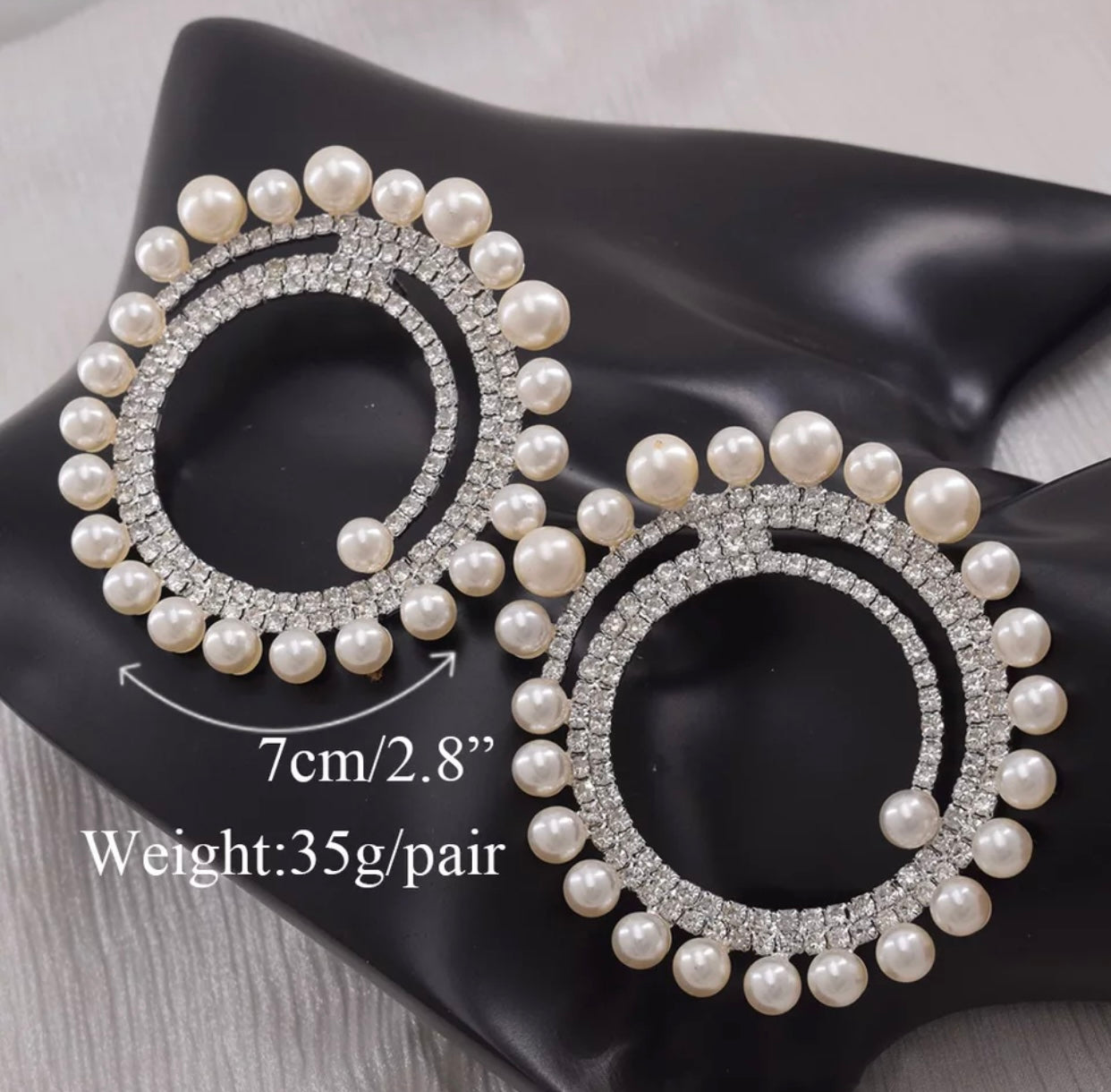 Sóle de Fuoco Pearl Earrings