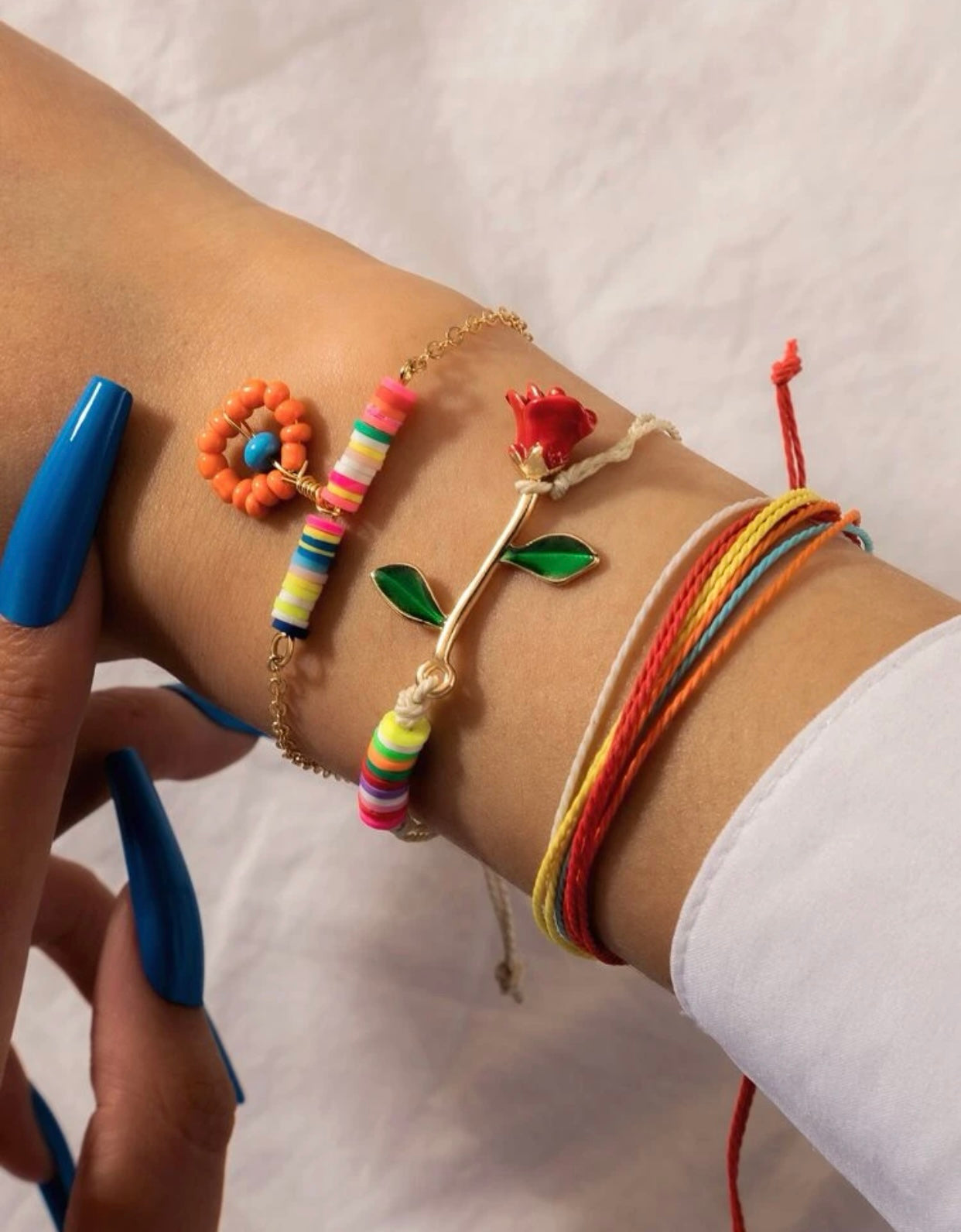 Flower Power Bracelet Set