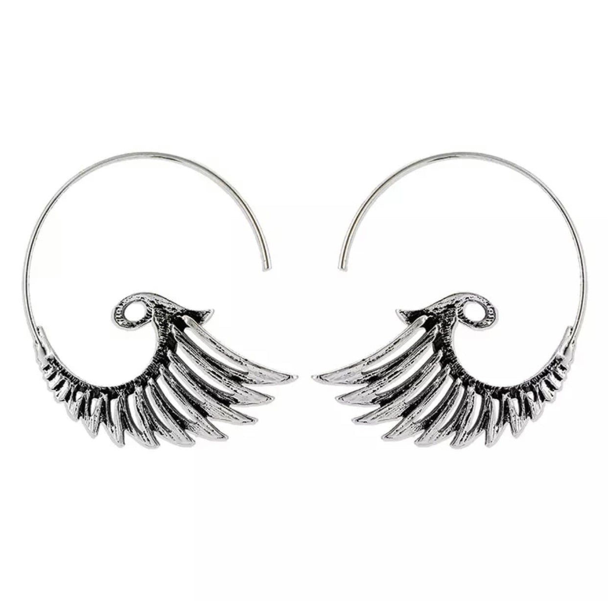 Hawk Indian Warrior Earrings