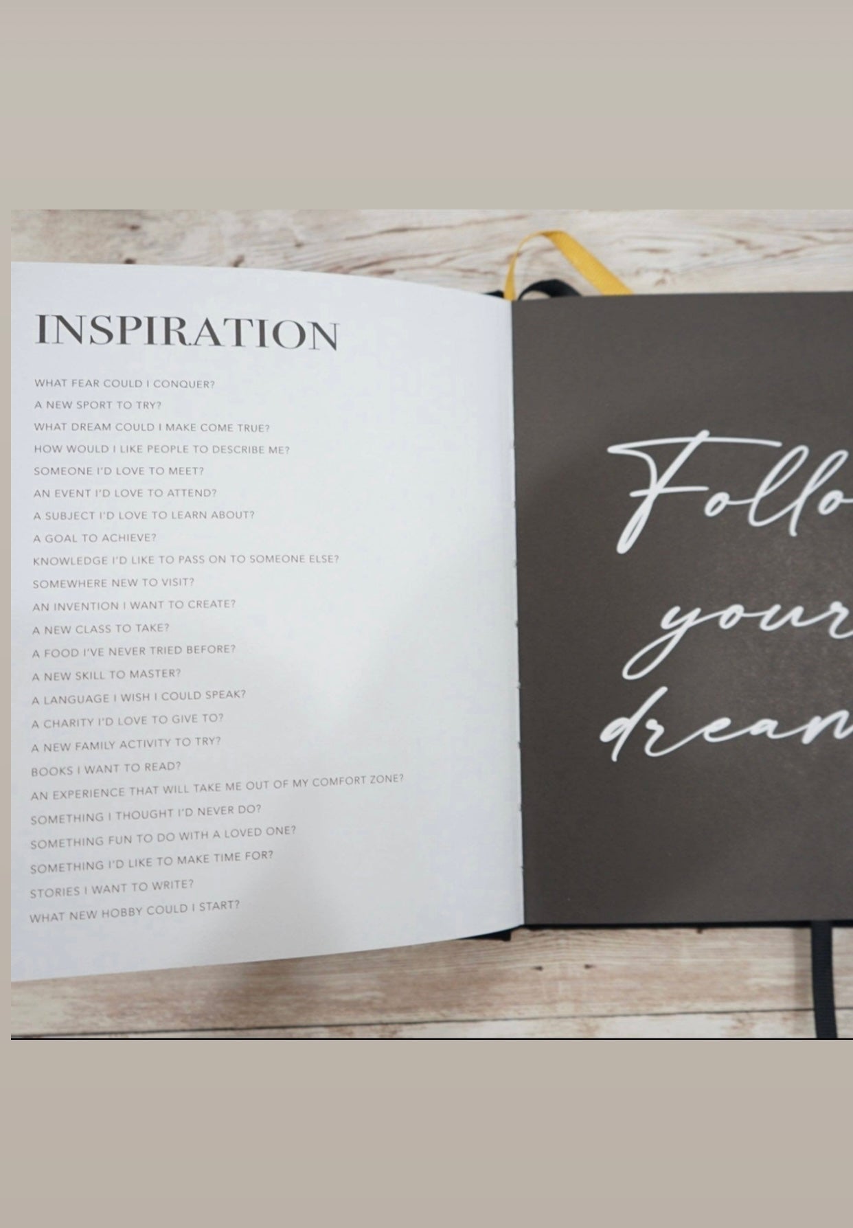 Bucket List Journal