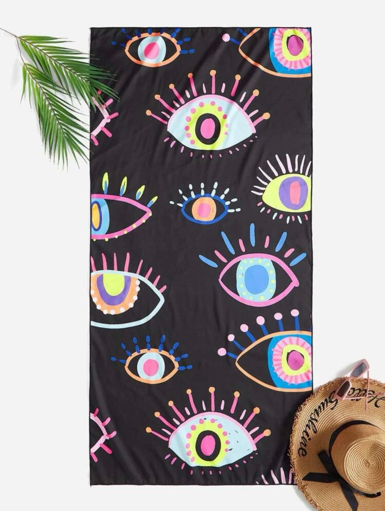 Quick Drying Eye Beach Towel