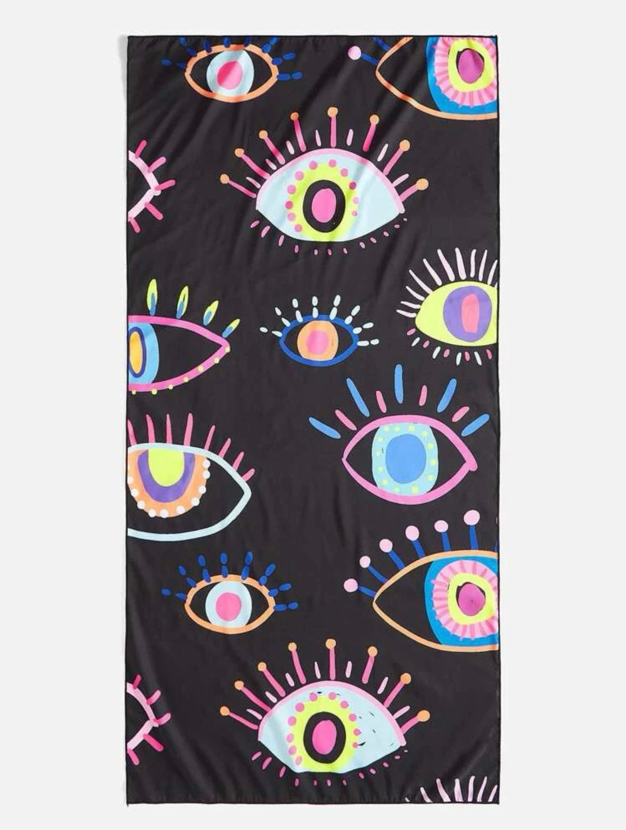 Quick Drying Eye Beach Towel