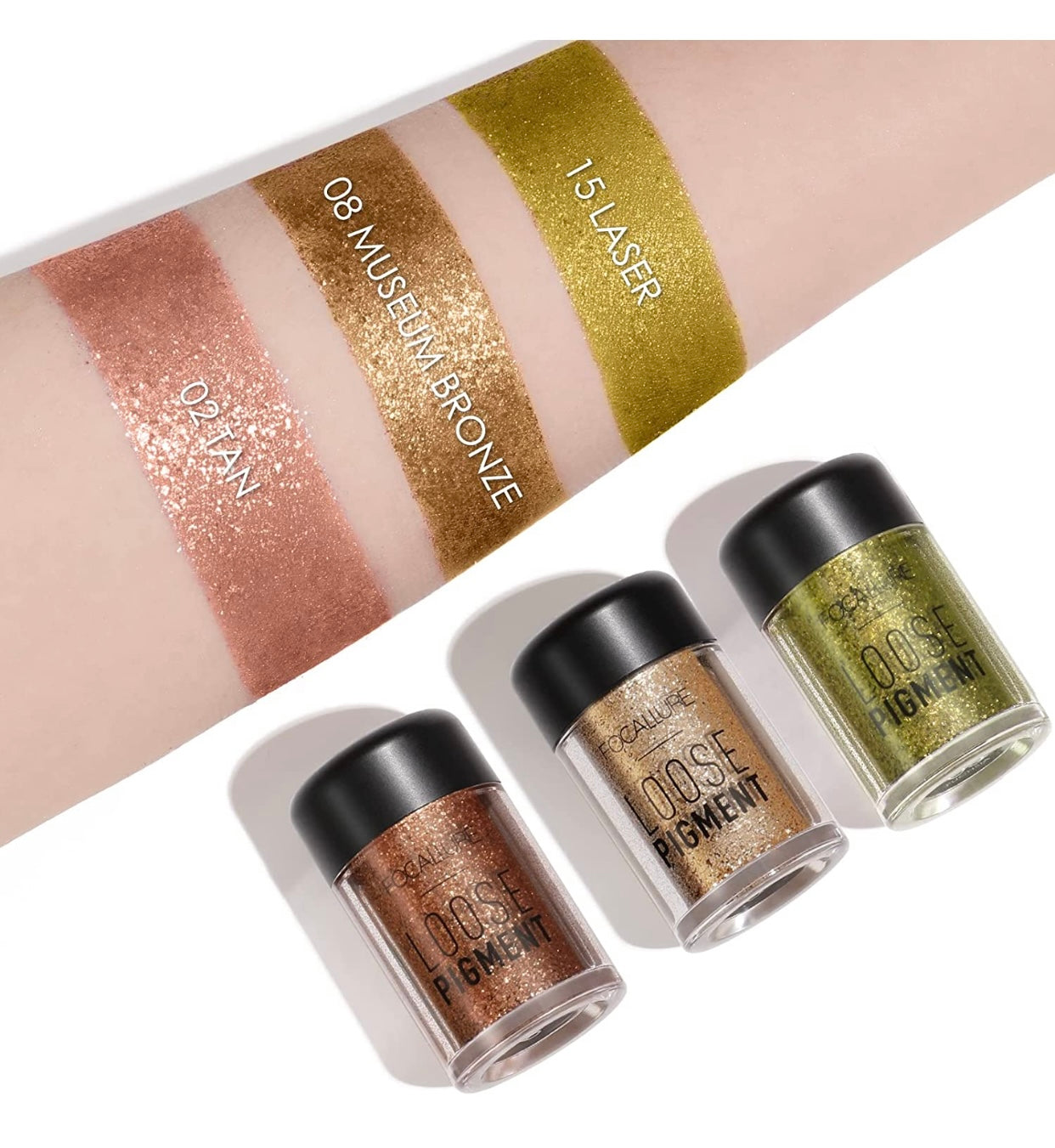 Sunkissed Loose Glitter Eyeshadow▪️Tan