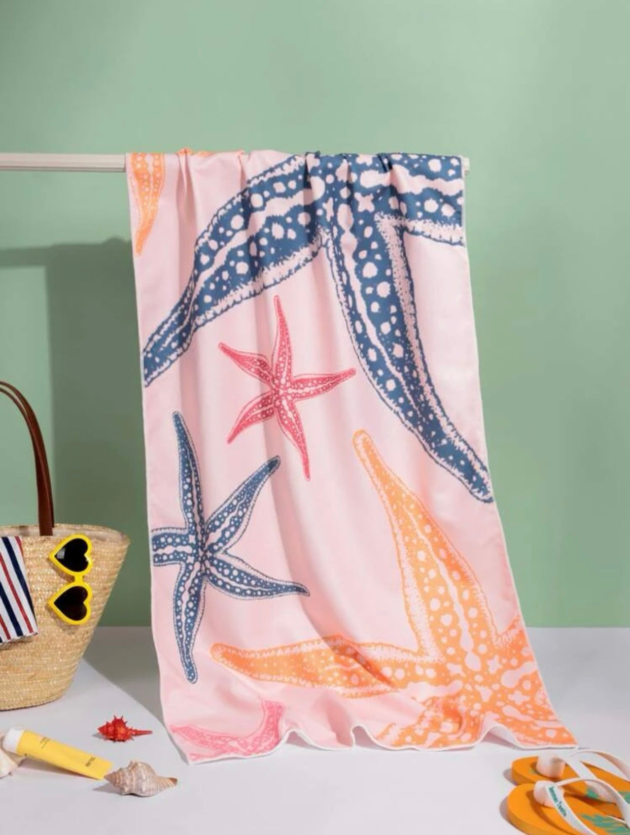 Starfish Quick Drying Beach Towel