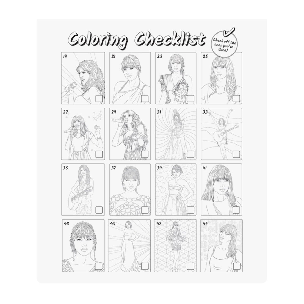 Taylor Swift Forever Coloring & Activity Book