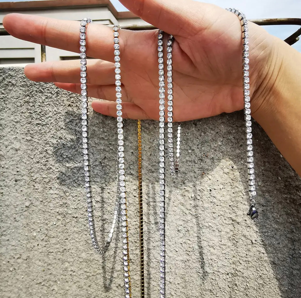Silver Single Layer Crystal Waist Chain Sexy Diamond Belly Low Waist Chain