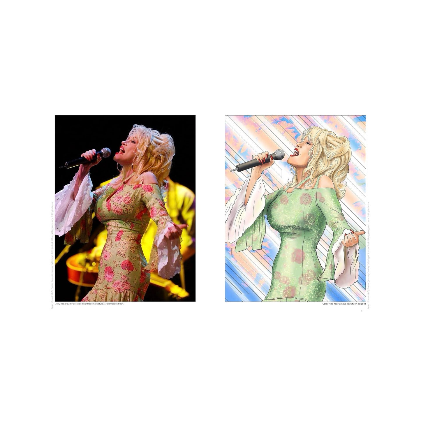 Dolly Parton Activity Book