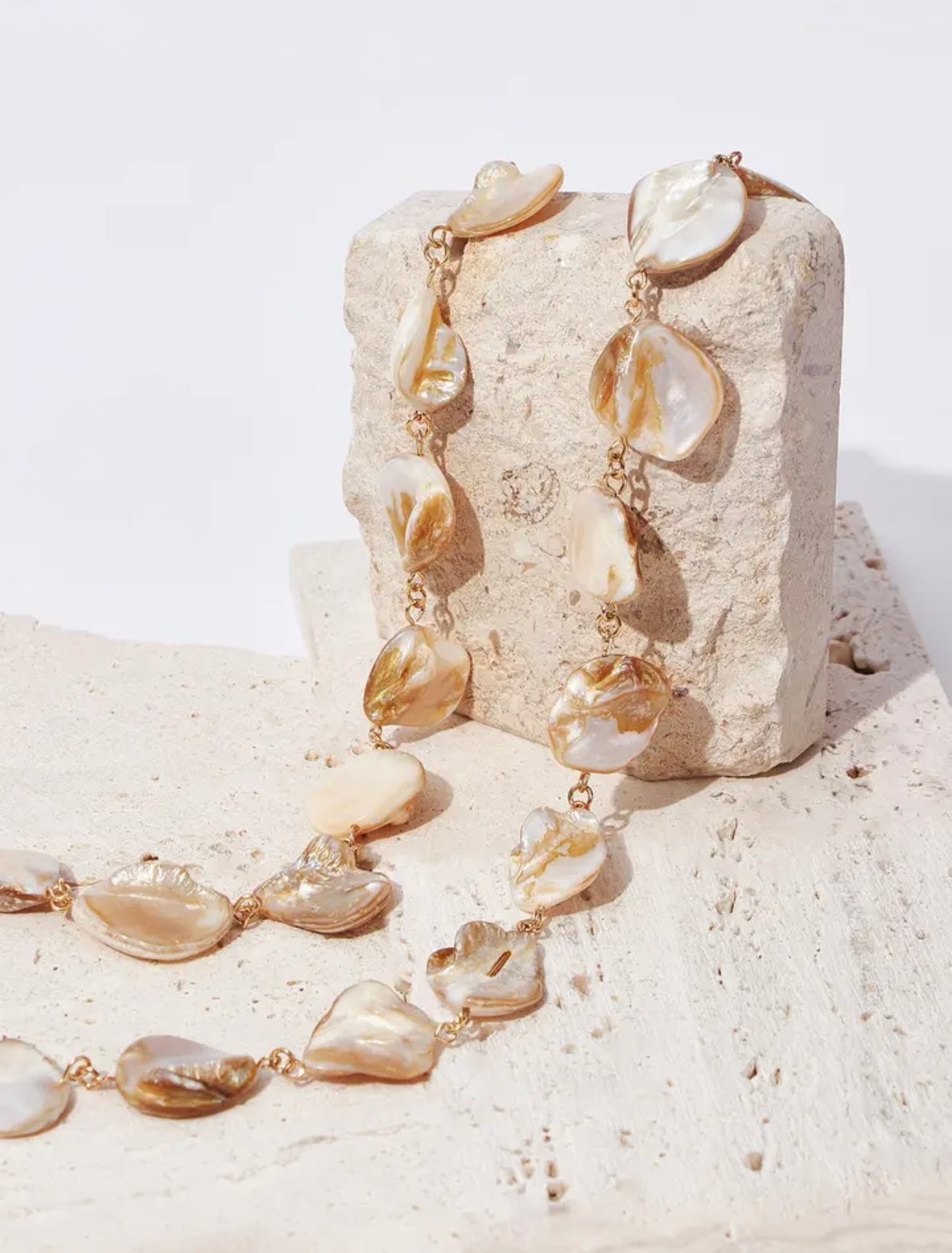 Lailani Natural Shell Necklace