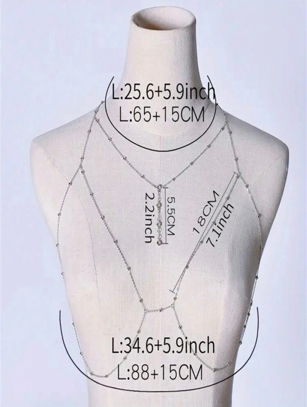 Capri Body Necklace