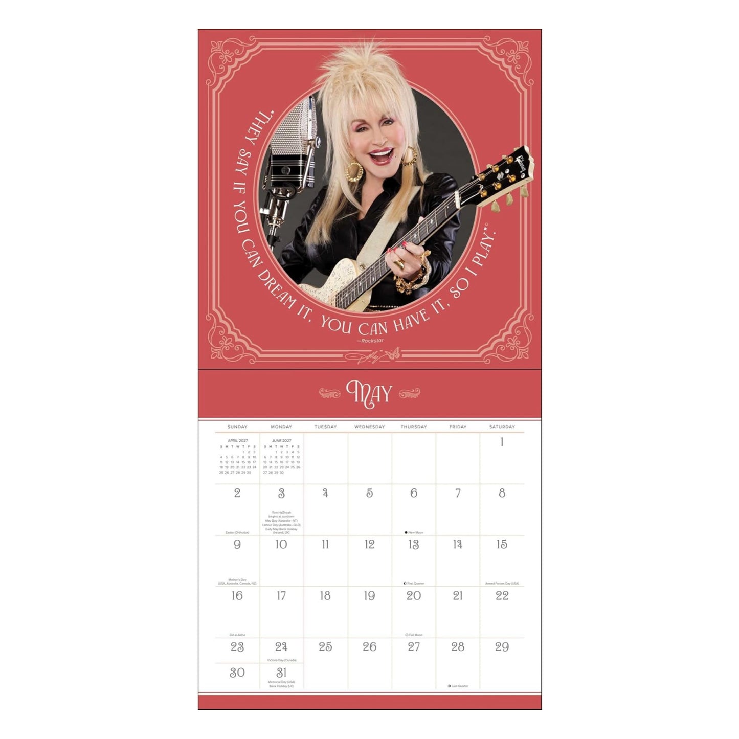 Dolly Parton Calendar 2027