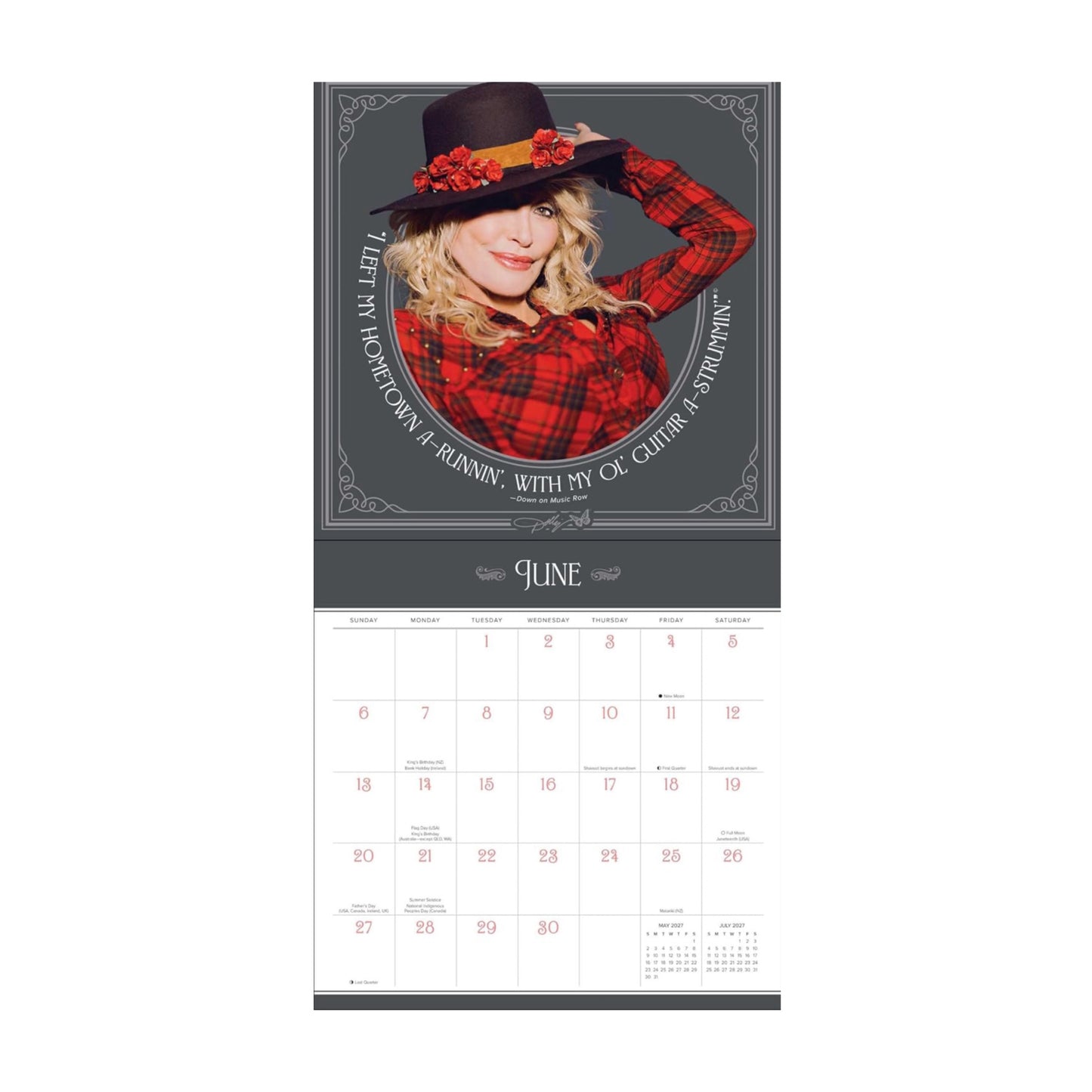 Dolly Parton Calendar 2027
