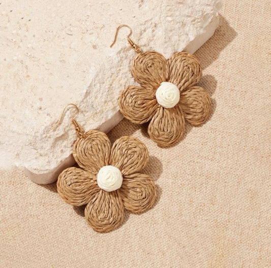 Flower Power Drop Earrings