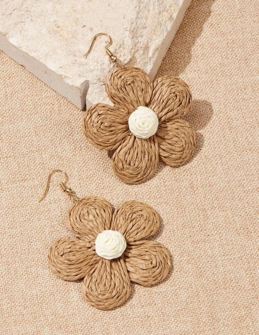 Flower Power Drop Earrings