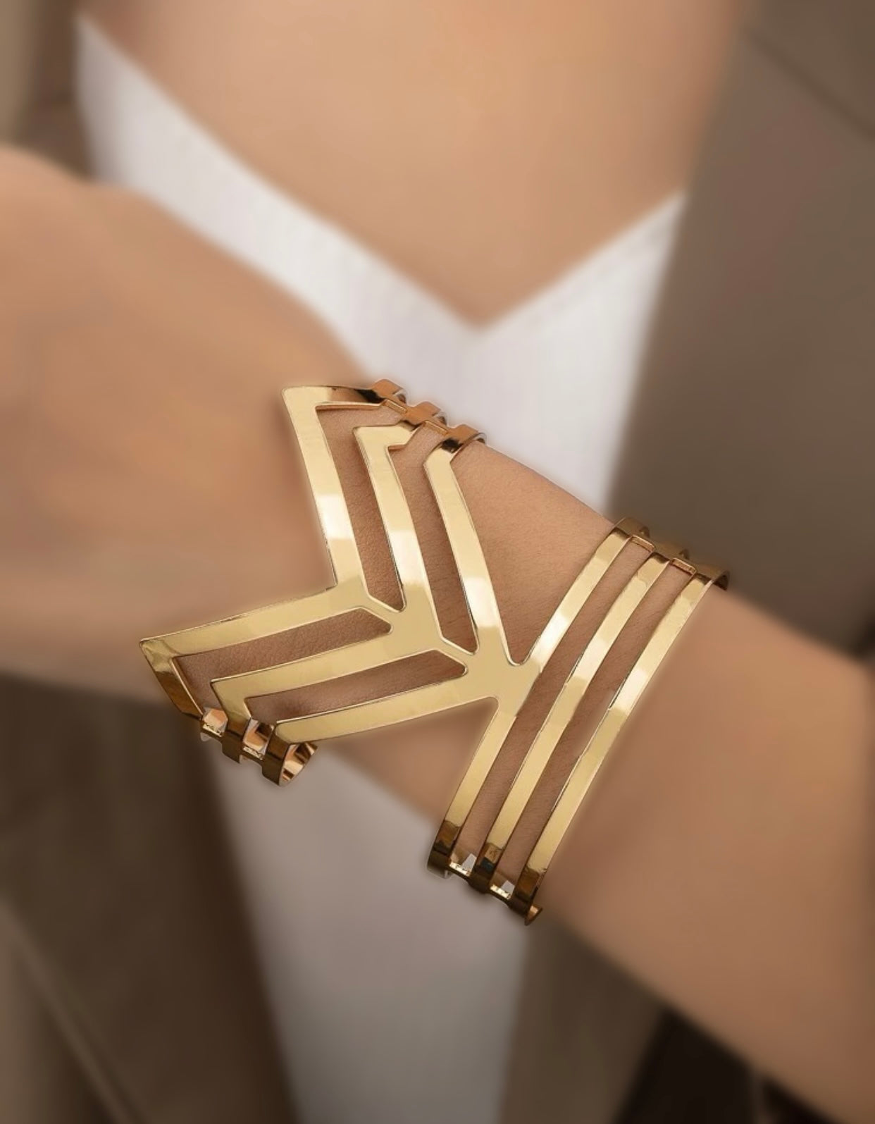 Maya Inca Cuff Bracelet