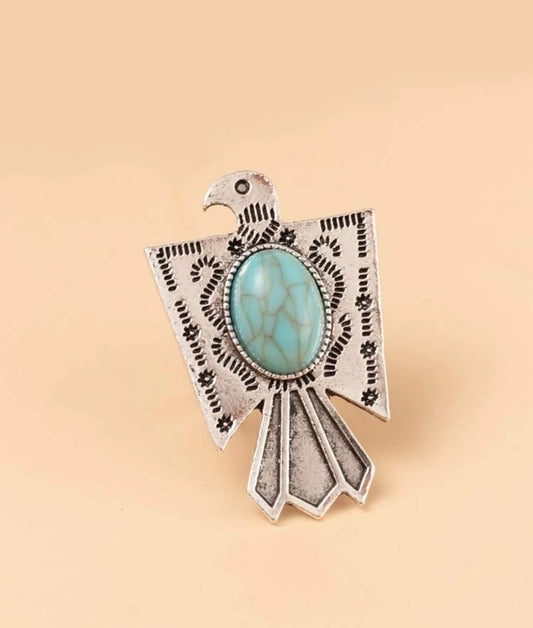 Turquoise Decor Ring