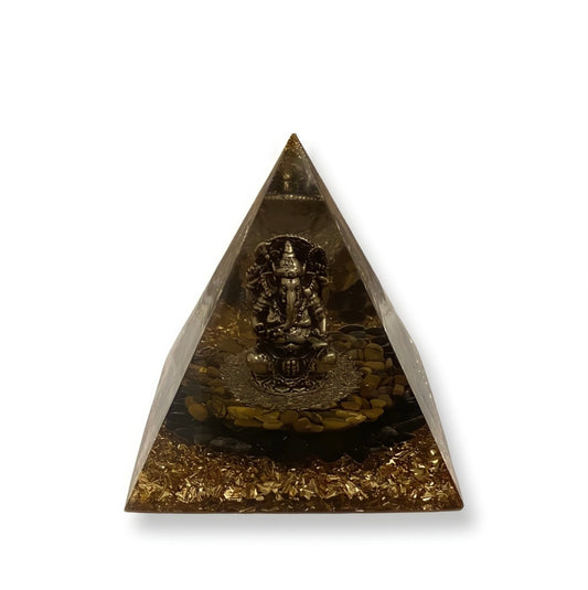 Protection & Luck Ganesh Orgone Pyramid