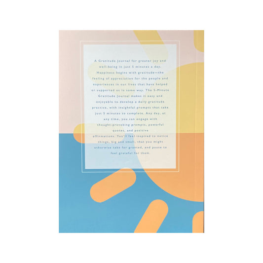 The Five Minute Gratitude Journal