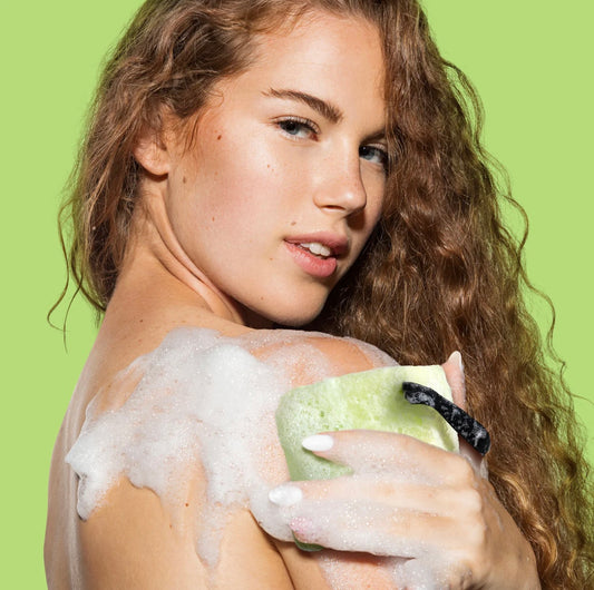 Deep Cleansing Soap-Infused Sponge, Green Tea, 1 Sponge,