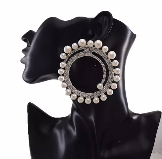 Sóle de Fuoco Pearl Earrings