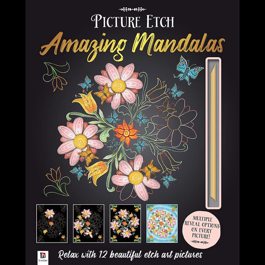 Picture Etch: Amazing Mandalas