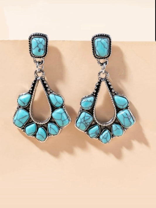 Turquoise Waterdrop Earrings