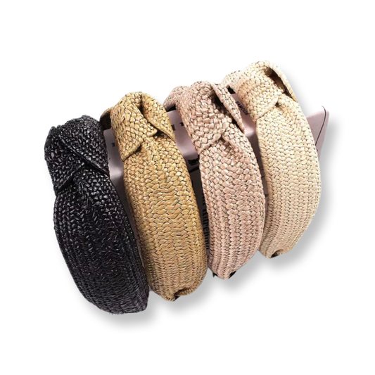 Baja Handmade Straw Headband