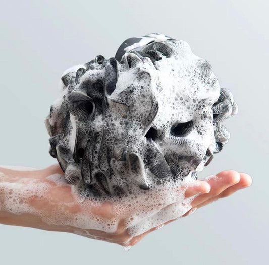 Bamboo Charcoal Shower Loofah Bath Sponge