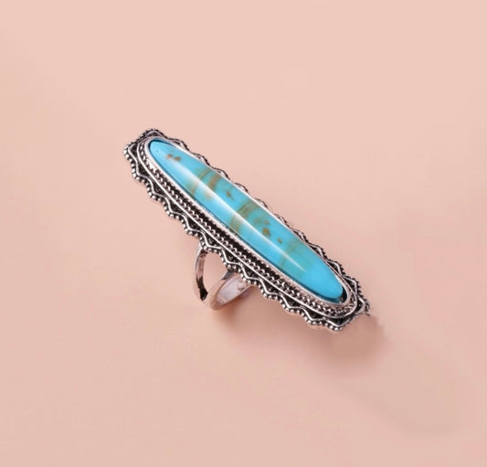 Turquoise Oversized Ring